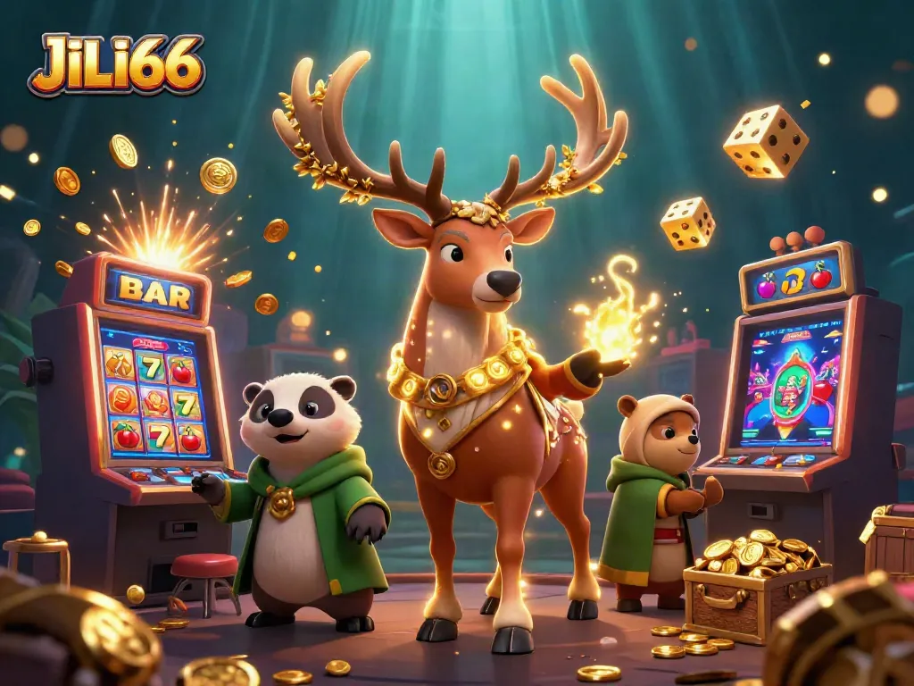 Experience the thrill of JILI66 online casino gaming with dynamic characters and games.