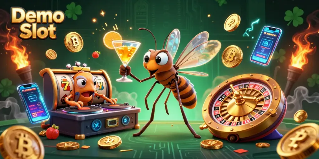Experience the thrill of Demo Slot games featuring vibrant 3D characters and interactive digital elements.