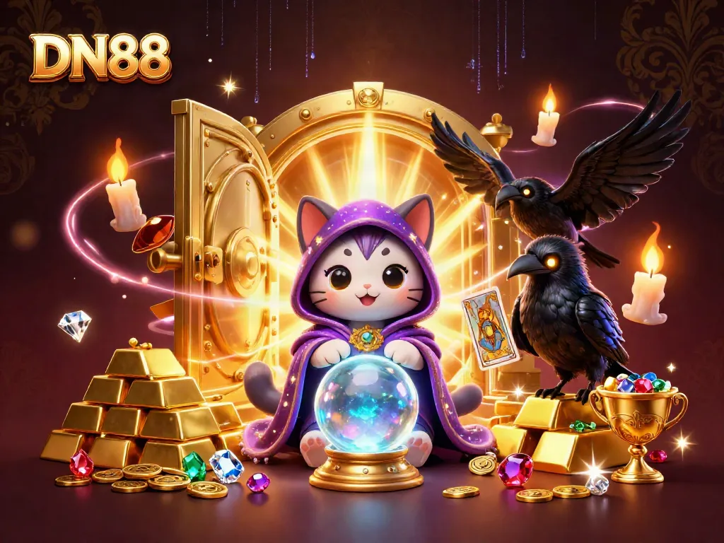 Experience thrilling adventures at DN88, where vibrant animations and golden treasures await!