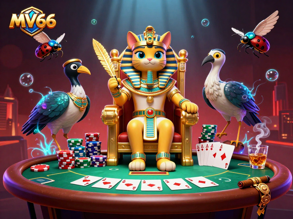 Engage with MV66 through immersive gambling experiences filled with vibrant casino elements.