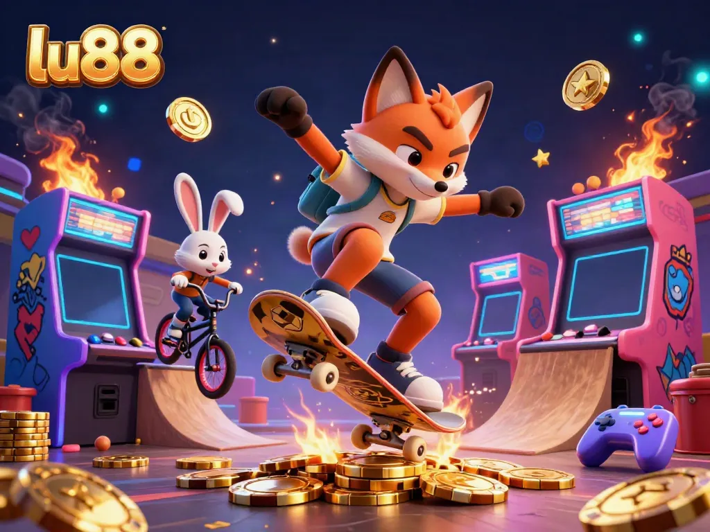 Capture thrilling gameplay at lu88 while enjoying vibrant 3D animations and casino themes.