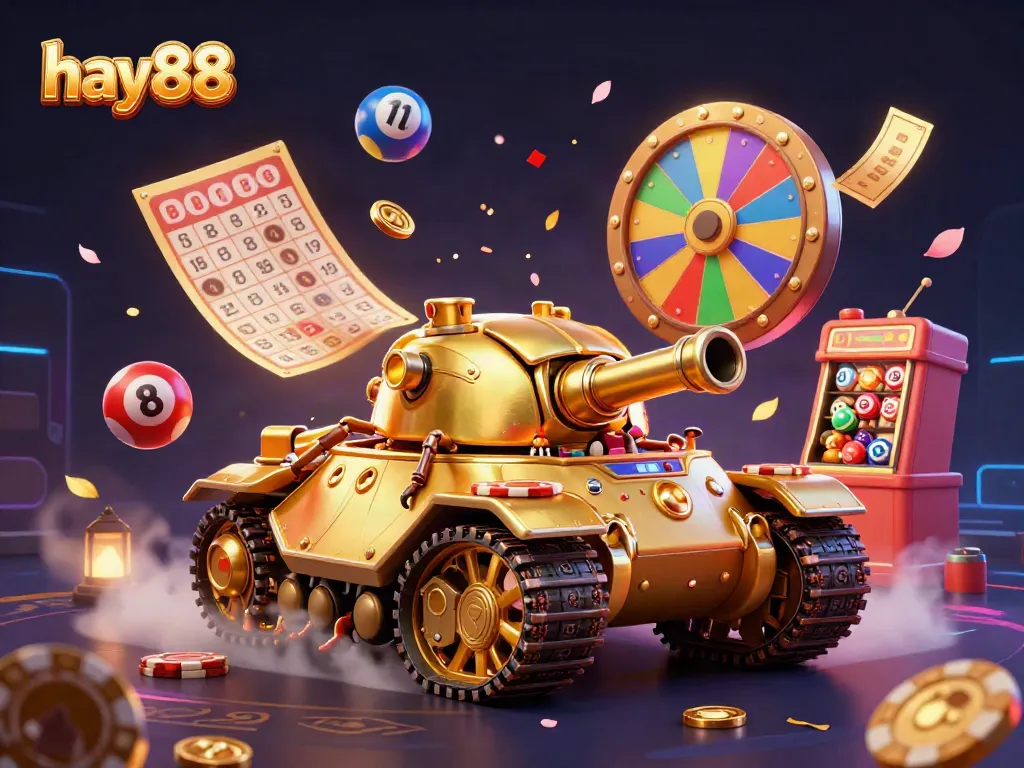 Experience excitement like never before with hay88's golden beetle tank casino loaded with action!